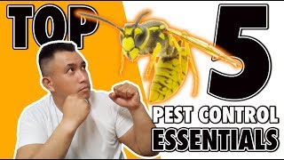 TOP 5 Pest Control Essentials