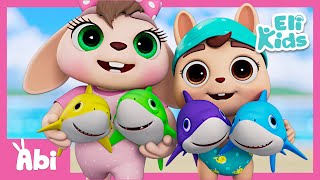 baby shark toy 2 more eli kids songs nursery rhymes