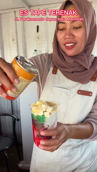 ES TAPE TERENAK! Es viral kekinian 2023 Bikin nagih #indonesianstreetfood #youtubeshorts #shortvideo