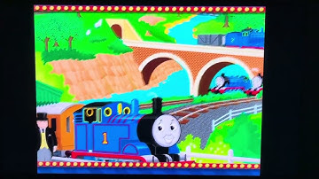 Thomas & Friends James Learns A Lesson Intro DVD Menu