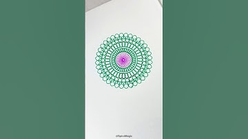 Drawing with Science and Beauty #spirograph #satisfyingart #asmr