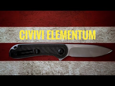 The most HYPED knife of all time!! The original Civivi Elementum.