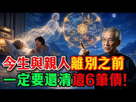 親人「緣盡」之前，一定要還清這6種債！因果不了，輪迴不滅！#佛學智慧 #家庭因果 #人生感悟 #親情債 #晚年修行 #晚年智慧 #因果 #佛學 #佛法 #輪迴