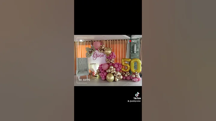 Happy 50th birthday Gina From APM Balloons and Party Needs 08/09/2023