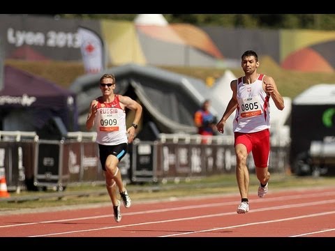 Athletics - men's 200m T12 final - 2013 IPC Athletics World
Championships, Lyon