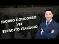 Vincere il Concorso VFI Esercito: La Testimonianza