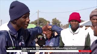 Moshawane Village learners in Mahikeng miss three weeks of schooling due to poor road conditions