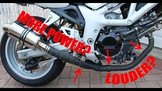 How to Wrap a Motorcycle Exhaust | Sportbike