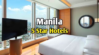 Top 10 Best 5-Star Hotels in Manila 🇵🇭 | Luxury Hotels in Makati, BGC & Manila Bay