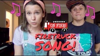 Fire Truck Song For Kids  Hurry Hurry Drive The Firetruck