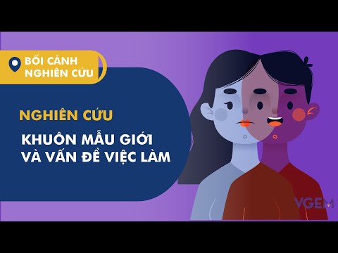 Nghiên cứu Khuôn mẫu giới và vấn đề việc làm | Bối cảnh và phương pháp nghiên cứu
