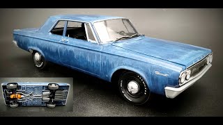 NEW KIT! 1965 Dodge Coronet Max Wedge 1/25 Scale Model Kit Build How To Assemble Paint Weather Fade Building A Sidewinder Dakota By Dodge Plastic Modelkit In 2002