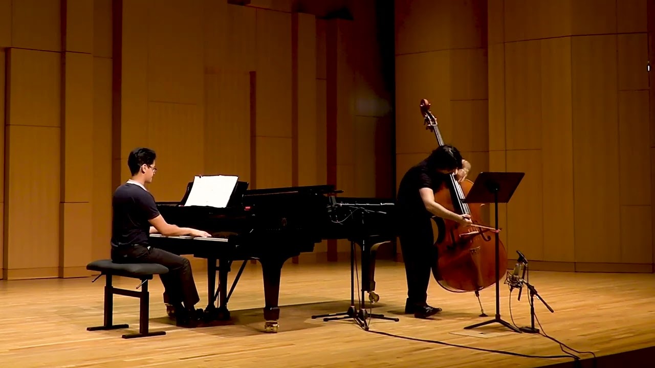 V. Montag Sonata e-minor for double bass and piano, I.movement