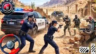 新作警察シミュレーターゲーム3D 2026 - パトカー追跡シミュレーター3D！Androidゲームプレイ screenshot 4