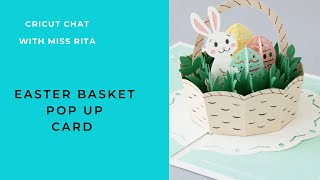 Easter Basket Pop Up Card