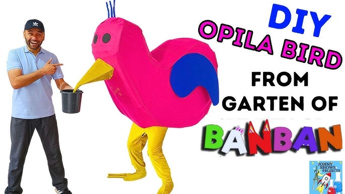 Opila Bird Reunites with Her Baby Birds Scene - Garten of Banban 2 (4K60) 