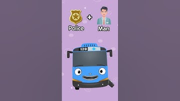 ✨Compound words for kids | Tayo English #learnenglish #Tayoenglish #Shorts