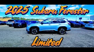 2025 Subaru Forester Limited Ice Silver Metallic Condensed Walk-Through 25FR3690
