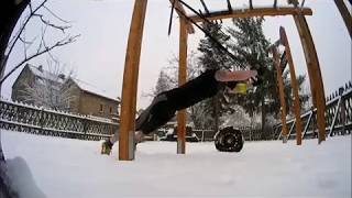 Snow is back - Workout - Motivation - Outdoorgym - OCR Vorbereitung - Laufen für Laurin