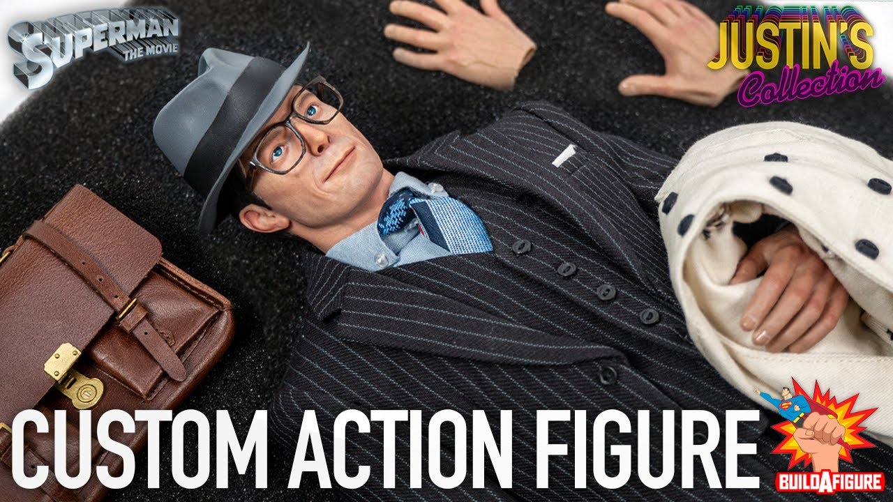 Superman Christopher Reeve Clark Kent Custom 1/6 Action Figure - BAF Ep.5