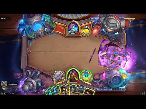 Hearthstone - The Boomsday Project Gameplay - Card Animations, Voice Lines