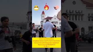 Demi perdamaian Cak Andy karo Cak Fu,Cak J1 rela jadi fotografer dadakan,Oleh sangu sisan!🤣#shorts
