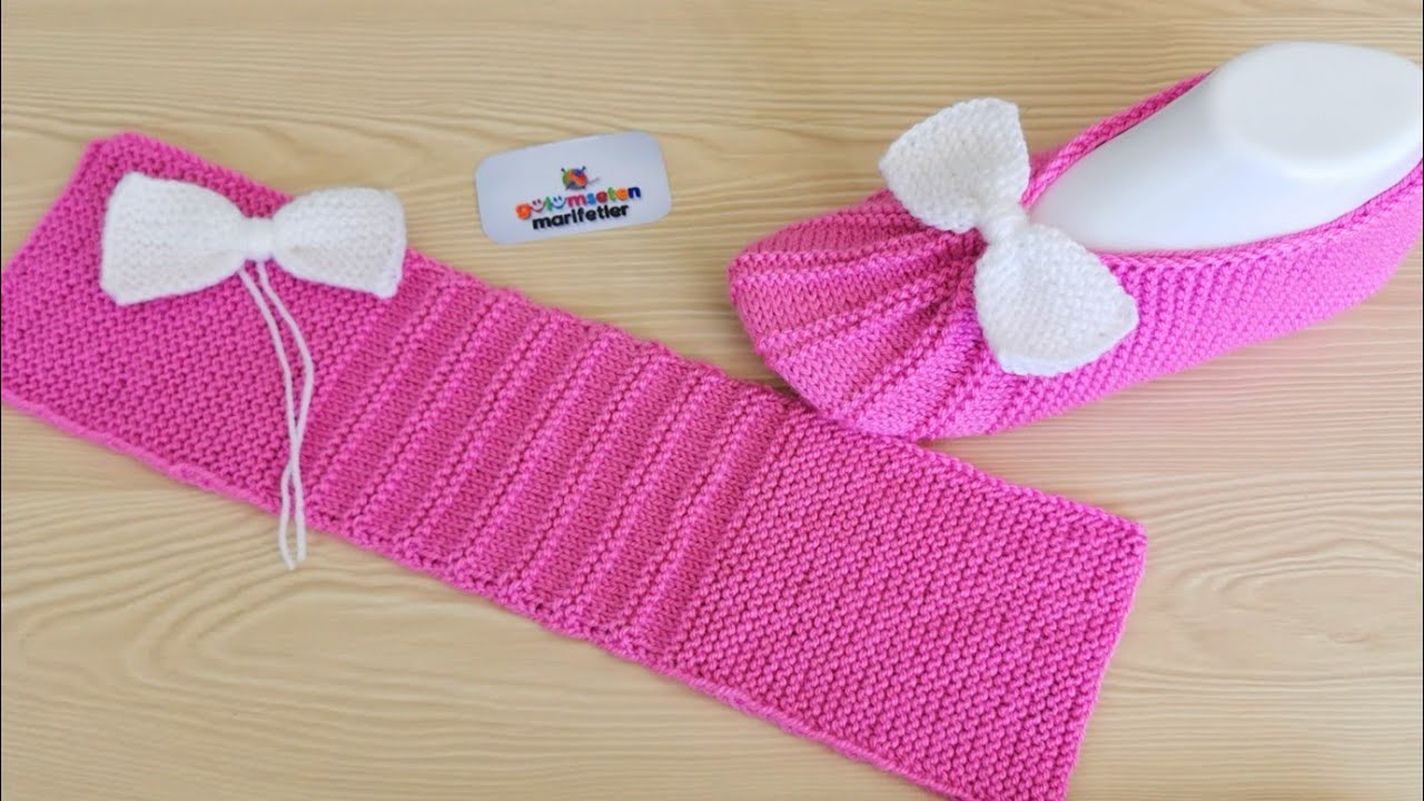 Очень легкие вязаные женские пинетки, носки, пинетки, вязание