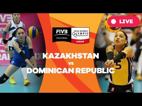 Kazakhstan v Dominican Republic - 2016 Women's World Olympic Qualification Tournament