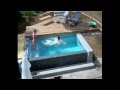 Schwimmbadbau - Dokumentation eines Pool im Garten - im Zeitraffer
