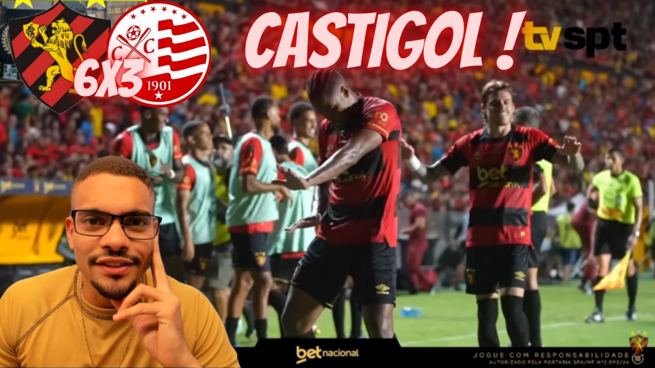 🦁🔥CASTIGOL DETONOU O NÁUTICO ! REACT BASTIDORES DO SPORT TETRACAMPEÃO - PARTE 1