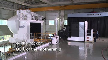 CAE Roll-On Roll-Off Cockpit Solution at HATSOFF