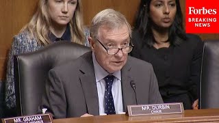 Dick Durbin Leads Senate Judiciary Committee Hearing On Unaccompanied Minors At The Border