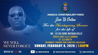 Thanksgiving Service for the life of Constable Nathan Kelly