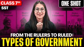 From the Rulers to the Ruled: Types of Government | SST | One Shot Revision | Class 7th