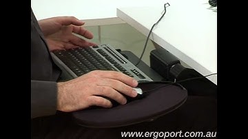 Keyboard tray usage instruction  basic