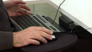 Keyboard tray usage instruction  basic