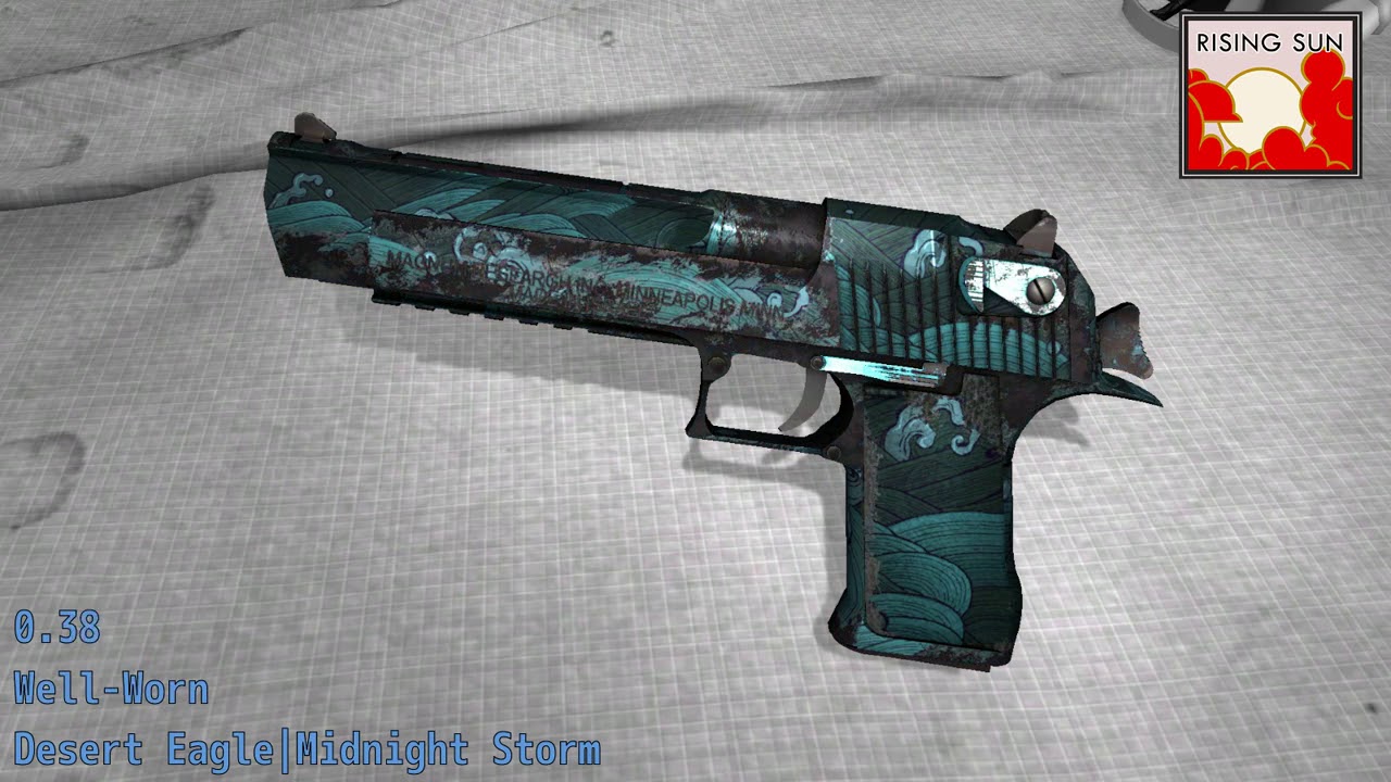 Desert Eagle Midnight Storm Wear Float
