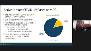 COVID 19 Update: Bernalillo County Metropolitan Detention Center 10-27-20