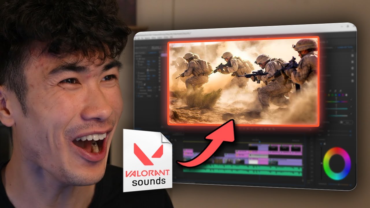 I Added Valorant Sound Effects to War Movie Scenes