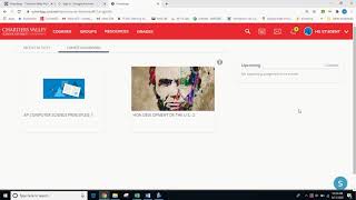 How to log in and navigate in Schoology