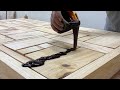 Artistic Inspirational Woodworking Design Ideas // DIY Beautiful Coffee Table
