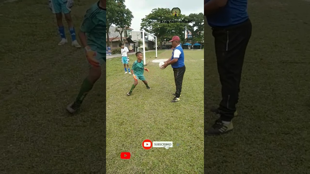 tehnik dasar kiper || pemula wajib tonton 