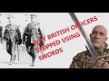 Why BRITISH ARMY Infantry Officers STOPPED carrying SWORDS