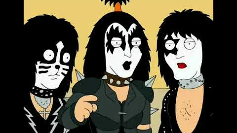 Kiss in Family Guy part 2