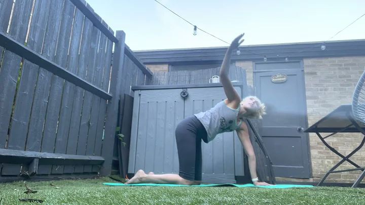 Simple yoga flow