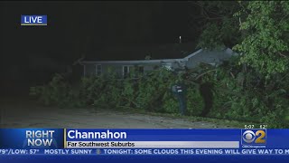 Downed Trees Cause Major Damage In Channahon
