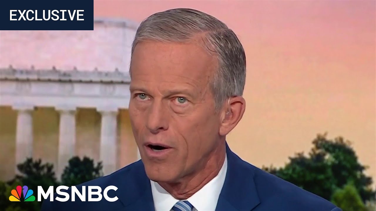 MSNBC EXCLUSIVE: Sen. Thune considers future vote on extending health care subsidies