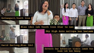 David Darlong leh Zothanpuii Youth Icon nen 7th Day Adventist Visitor&#39;s day kan hmanpui - Zualbawihi