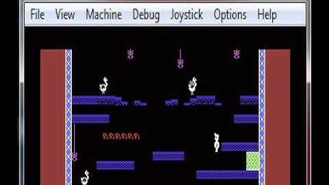Manic Miner - Commodore 16-Plus 4 - emulador Artifex 0.29 - testeado en Windows 7 x64