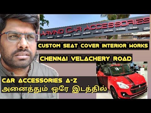 Car seat cover installation and car accessories upgrade video – Arvind Car Accessories